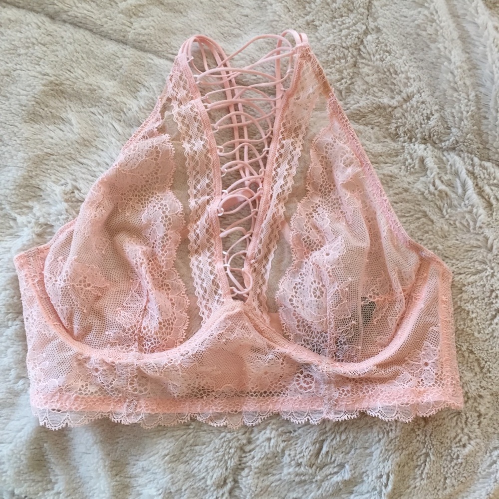 [victoria’s secret] nwt pink “very sexy” bralette